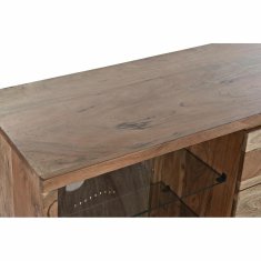 DKD Home Decor TV pohištvo DKD Home Decor Brown 200 x 40 x 63 cm Crystal Acacia