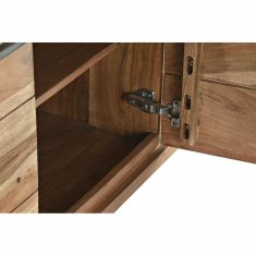 DKD Home Decor TV pohištvo DKD Home Decor Brown 200 x 40 x 63 cm Crystal Acacia