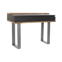 DKD Home Decor Konzola DKD Home Decor 115 x 40 x 80 cm črna les rjava temno siva mangov les