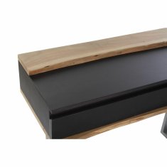 DKD Home Decor Konzola DKD Home Decor 115 x 40 x 80 cm črna les rjava temno siva mangov les