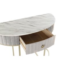 DKD Home Decor Konzola DKD Home Decor 100 x 40 x 76 cm bež zlata poliuretan
