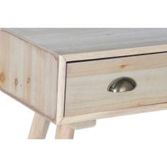 DKD Home Decor Konzola DKD Home Decor Naravni les MDF Svetlo roza Mornarsko modra (110 x 30 x 78 cm)