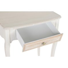 DKD Home Decor Konzola DKD Home Decor 60 x 40 x 72,5 cm Naravni les Bela MDF les