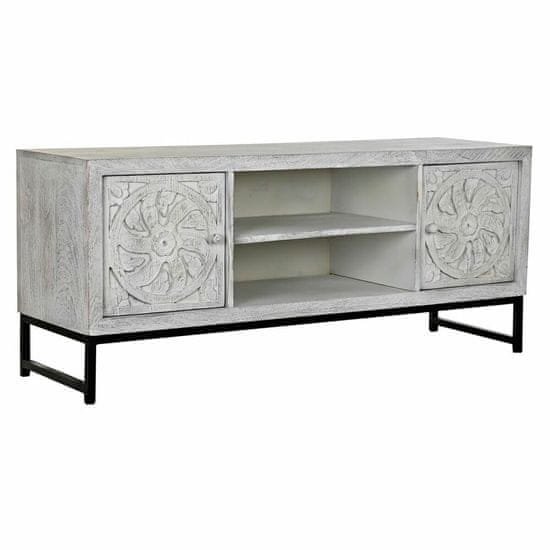 DKD Home Decor TV pohištvo DKD Home Decor Kovina Mango les (130 x 40 x 55 cm)