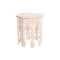 DKD Home Decor Stranska mizica DKD Home Decor 49 x 49 x 53,5 cm Rjava Bela Mango les