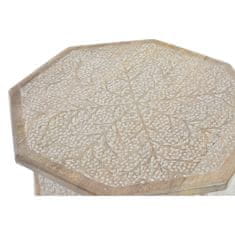 DKD Home Decor Stranska mizica DKD Home Decor 49 x 49 x 53,5 cm Rjava Bela Mango les