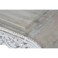 DKD Home Decor Stranska mizica DKD Home Decor Bela Mango les 89 x 63,5 x 25,4 cm