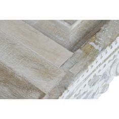 DKD Home Decor Stranska mizica DKD Home Decor Bela Mango les 89 x 63,5 x 25,4 cm