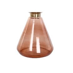 DKD Home Decor Stranska mizica DKD Home Decor 40,5 x 40,5 x 49 cm Kristalno črna Zlata kovinska rjava