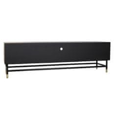DKD Home Decor TV pohištvo DKD Home Decor Black White Bone Resin MDF Wood (170 x 40 x 51 cm)