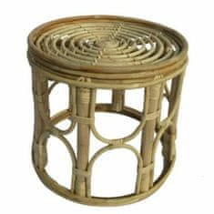 DKD Home Decor Stranska mizica DKD Home Decor Natural 38 x 38 x 38 cm 41 x 41 x 36 cm