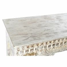 DKD Home Decor Stranska mizica DKD Home Decor Bela Mango les 150 x 41 x 76 cm