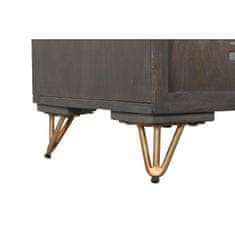 DKD Home Decor TV pohištvo DKD Home Decor Kovina Rjava Mango les 160 x 40 x 50 cm