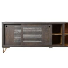 DKD Home Decor TV pohištvo DKD Home Decor Kovina Rjava Mango les 160 x 40 x 50 cm