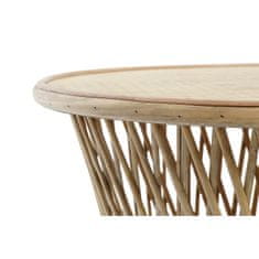 DKD Home Decor Stranska mizica DKD Home Decor Svetlo rjava Bambus 60 x 60 x 52 cm