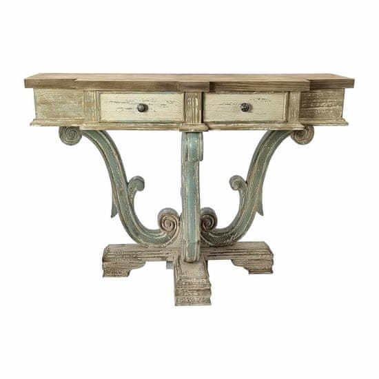 DKD Home Decor Konzola DKD Home Decor 127 x 38 x 92,5 cm Elov les MDF