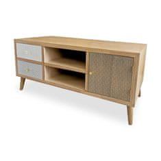 Versa TV pohištvo Versa Kapua MDF Wood/Paolownia wood (45 x 52 x 110 cm)