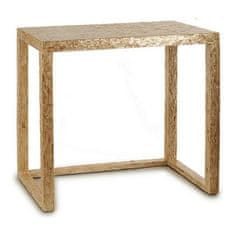 Gift Decor Miza Dvorana Bež Bela Zlata biserna matica iverna plošča 30,5 x 78 x 90,5 cm