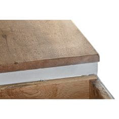 DKD Home Decor Konzola DKD Home Decor Bela rjava železo Mango les 195 x 40 x 91 cm