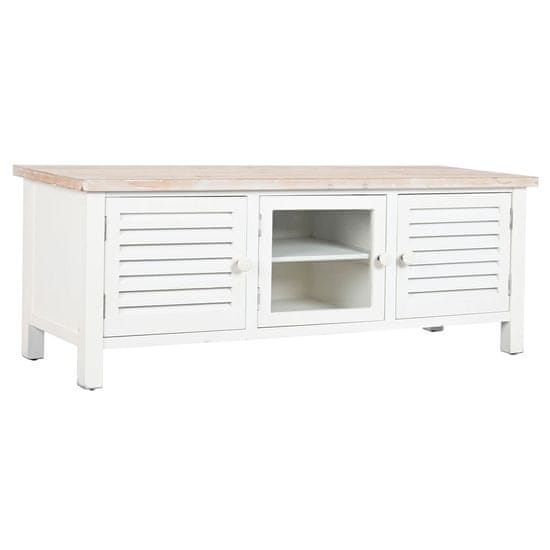 DKD Home Decor TV pohištvo DKD Home Decor Jedla bela MDF les 120 x 40 x 45 cm