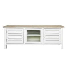 DKD Home Decor TV pohištvo DKD Home Decor Jedla bela MDF les 120 x 40 x 45 cm