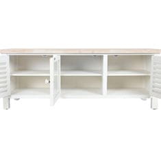 DKD Home Decor TV pohištvo DKD Home Decor Jedla bela MDF les 120 x 40 x 45 cm