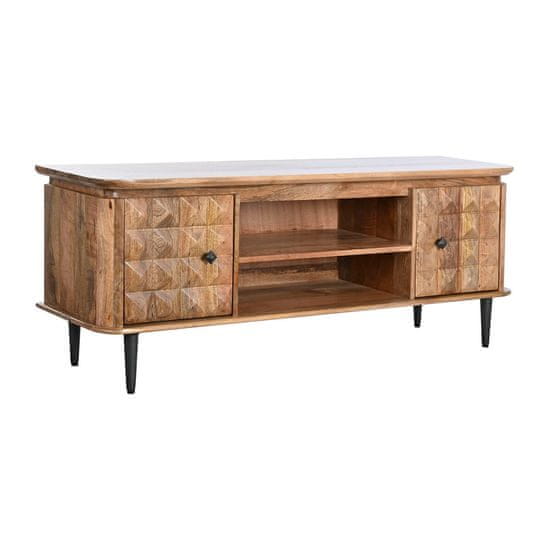 DKD Home Decor TV pohištvo DKD Home Decor Naravna kovina Mango les 140 x 40 x 55 cm
