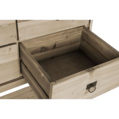 DKD Home Decor Konzola DKD Home Decor 140 x 40 x 110 cm rjava borovničevina