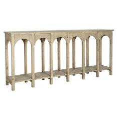 DKD Home Decor Konzola DKD Home Decor 210 x 38 x 90 cm rjava borovničevina