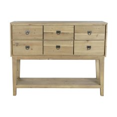 DKD Home Decor Konzola DKD Home Decor 140 x 40 x 110 cm rjava borovničevina