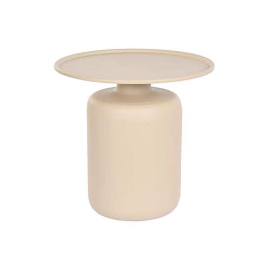 DKD Home Decor Stranska mizica DKD Home Decor Beige Iron 54 x 54 x 51,5 cm