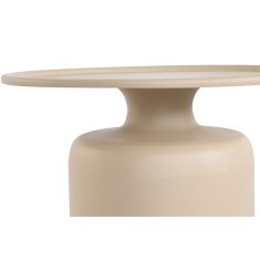 DKD Home Decor Stranska mizica DKD Home Decor Beige Iron 54 x 54 x 51,5 cm