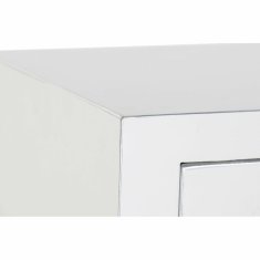 DKD Home Decor Konzola DKD Home Decor White Silver Fir MDF Wood (95 x 24 x 79 cm)