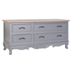 DKD Home Decor TV pohištvo DKD Home Decor Paolownia wood MDF Wood Grey Natural 120 x 40 x 56,5 cm 120 x 40 x 56,5 cm