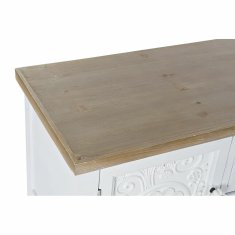 DKD Home Decor Konzola DKD Home Decor 120 x 36 x 80,5 cm jelka naravna bela MDF les