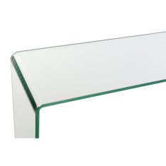 DKD Home Decor Stranska mizica DKD Home Decor 100 x 28 x 75 cm Kristalno prozorna plastika