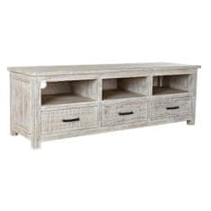 DKD Home Decor TV pohištvo DKD Home Decor 158 x 50 x 54 cm Beli mangov les