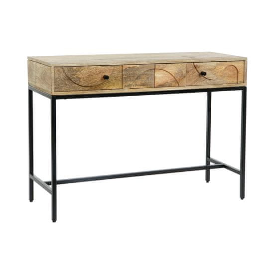 DKD Home Decor Konzola DKD Home Decor Kovina Mango les 108 x 38 x 76 cm