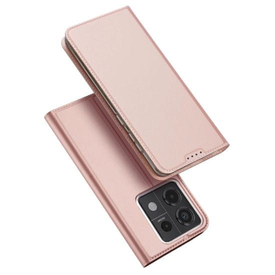 Dux Ducis Skin Pro knjižni ovitek za Xiaomi Redmi Note 13 Pro 5G, roza