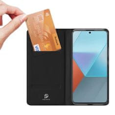 Dux Ducis Skin Pro knjižni ovitek za Xiaomi Redmi Note 13 Pro 5G, črna
