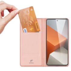 Dux Ducis Skin Pro knjižni ovitek za Xiaomi Redmi Note 13 Pro Plus 5G, roza