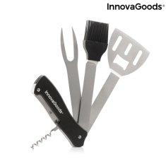 InnovaGoods Komplet pripomočkov za žar 5 v 1 BBKit InnovaGoods V0103127 Steel (obnovljeno A+)