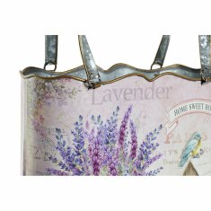 DKD Home Decor Lonček DKD Home Decor 29 x 13,5 x 38,5 cm Kovina Lilac Lavendar Shabby Chic