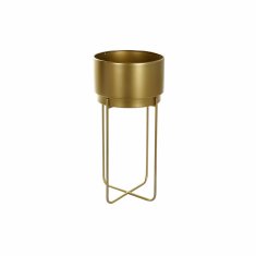 DKD Home Decor Lonček DKD Home Decor Golden Metal (30 x 30 x 64 cm)