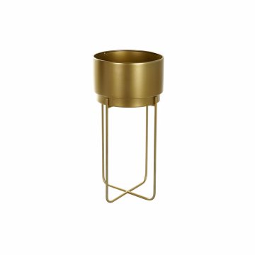 DKD Home Decor Lonček DKD Home Decor Golden Metal (30 x 30 x 64 cm)