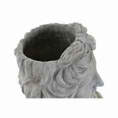 DKD Home Decor Lonček DKD Home Decor Lady Cement svetlo siva (22 x 15 x 28 cm)