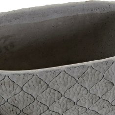 DKD Home Decor Komplet loncev DKD Home Decor S3023940 Grey Cement White (24 x 14 x 11 cm) (2 enoti)