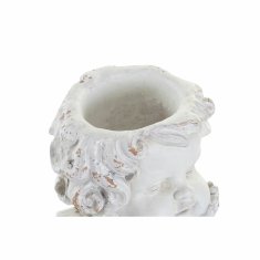 DKD Home Decor Lonček DKD Home Decor 29 x 18 x 25 cm Steklena vlakna Beli angel neoklasicistični