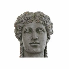 DKD Home Decor Lonček DKD Home Decor 27 x 30 x 43 cm steklenih vlaken Lady Grey Plastic Neoclassical