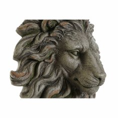 DKD Home Decor Rastlinjak DKD Home Decor iz steklenih vlaken Grey Lion (47 x 20 x 46 cm)